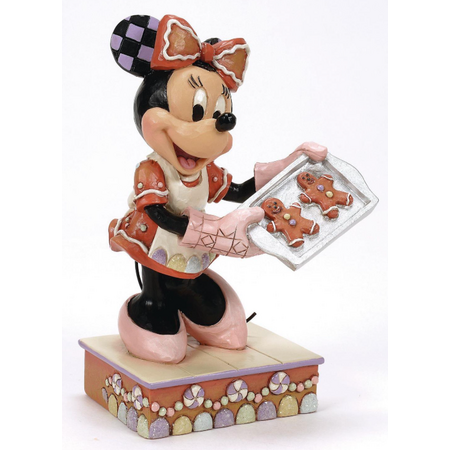 Jim Shore Jim Shore Minnie with Gingerbread Cookies Figurine