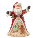 Jim Shore Jim Shore Gingerbread Santa Garland Figurine