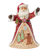 Jim Shore Jim Shore Gingerbread Santa Garland Figure