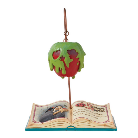 Jim Shore Jim Shore Disney Poisoned Apple Book Figurine