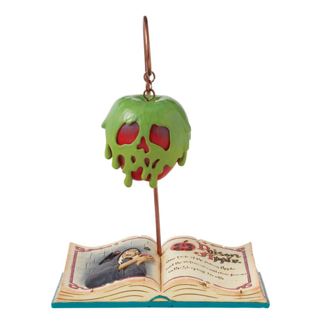 Jim Shore Jim Shore Disney Poisoned Apple Book Figurine