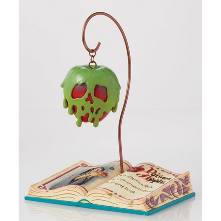 Jim Shore Jim Shore Disney Poisoned Apple Book Figurine