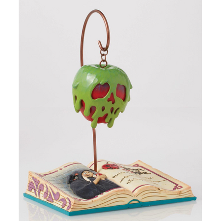Jim Shore Jim Shore Disney Poisoned Apple Book Figurine