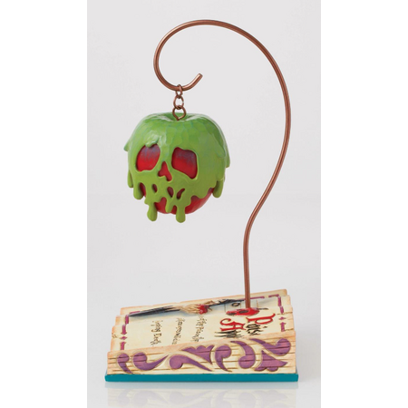 Jim Shore Jim Shore Disney Poisoned Apple Book Figurine