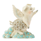 Jim Shore Jim Shore Flying Pig Mini Figurine