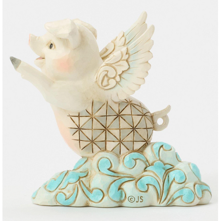 Jim Shore Jim Shore Flying Pig Mini Figurine