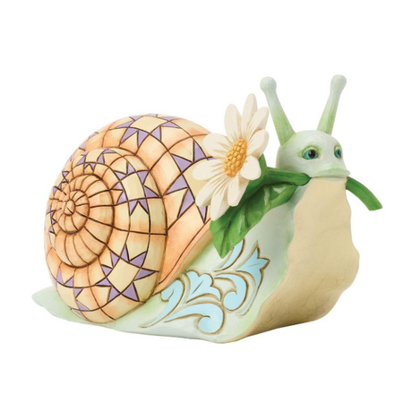 Jim Shore Jim Shore Snail with Daisy Flower Figurine