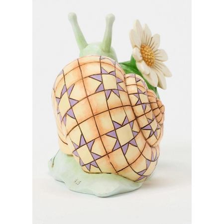 Jim Shore Jim Shore Snail with Daisy Flower Figurine