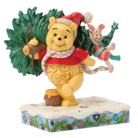 Jim Shore Jim Shore Pooh Christmas Tree Figurine