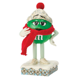 Jim Shore Jim Shore M&M's Green Character with Scarf Figurine