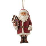 Jim Shore Jim Shore Gingerbread Santa Ornament