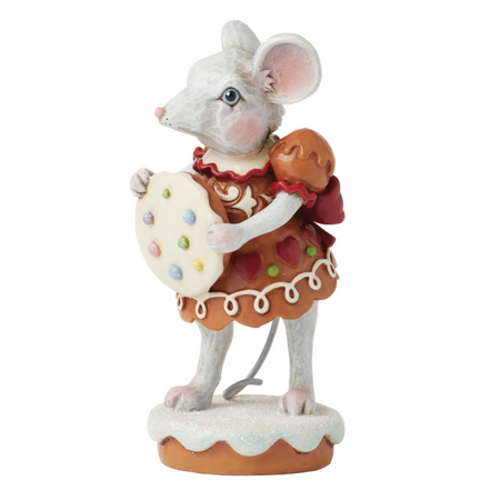 Jim Shore Jim Shore Gingerbread Mouse Girl Figurine
