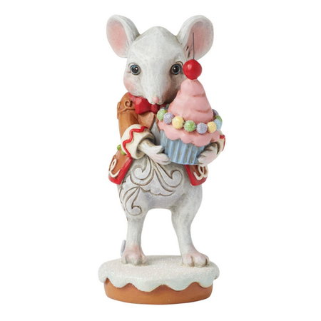 Jim Shore Jim Shore Gingerbread Mouse Boy Figurine