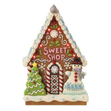 Jim Shore Jim Shore Gingerbread LED Sweet Shop Figurine