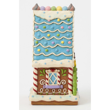 Jim Shore Jim Shore Gingerbread LED Sweet Shop Figurine