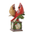 Jim Shore Jim Shore Cardinal Pair on Pedestal Figurine
