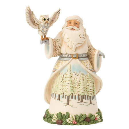 Jim Shore Jim Shore Woodland Santa  with Owl Figurine