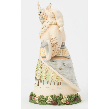 Jim Shore Jim Shore Woodland Santa  with Owl Figurine