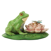 Jim Shore Jim Shore Frog on Lilypad Figurine