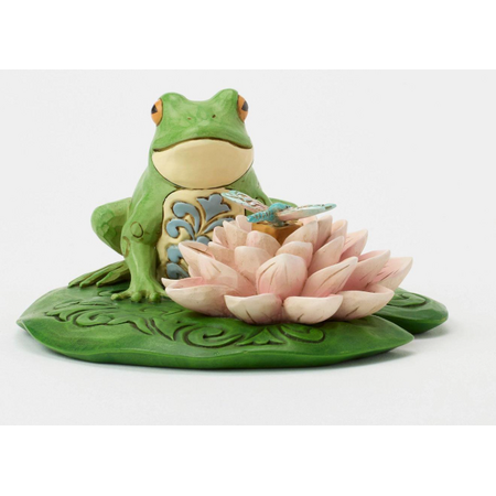 Jim Shore Jim Shore Frog on Lilypad Figurine