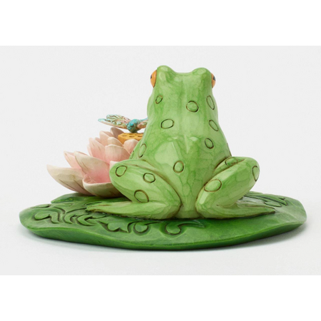 Jim Shore Jim Shore Frog on Lilypad Figurine