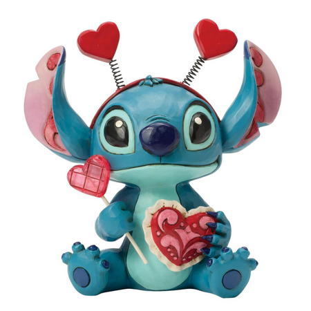 Jim Shore Jim Shore Stitch Valentines Figurine