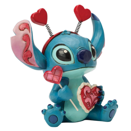 Jim Shore Jim Shore Stitch Valentines Figurine