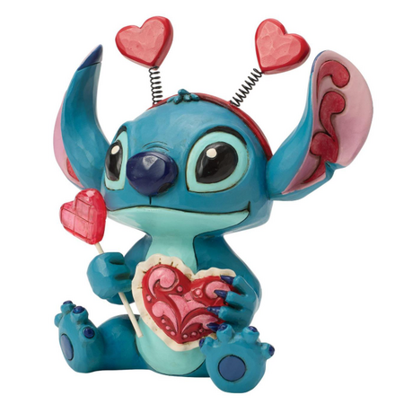 Jim Shore Jim Shore Stitch Valentines Figurine