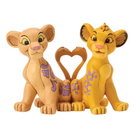 Jim Shore Jim Shore Simba & Nala Heart Tails Figurine