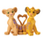 Jim Shore Jim Shore Simba & Nala Heart Tails Figurine