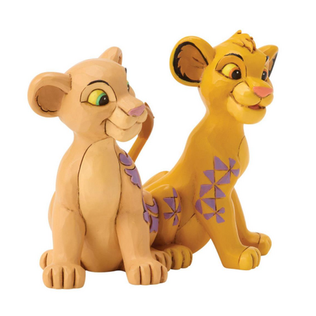 Jim Shore Jim Shore Simba & Nala Heart Tails Figurine