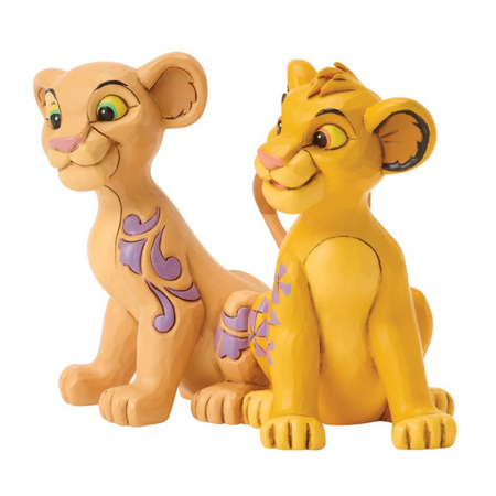 Jim Shore Jim Shore Simba & Nala Heart Tails Figurine