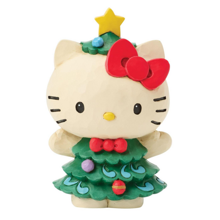 Jim Shore Jim Shore Hello Kitty Christmas Tree Mini Figurine