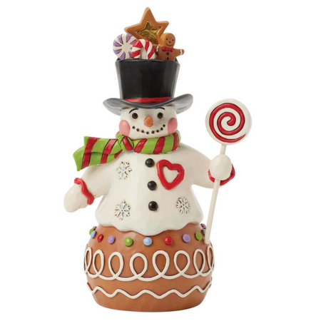 Jim Shore Jim Shore Gingerbread Snowman Figurine