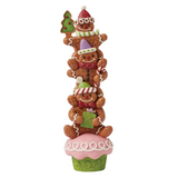 Jim Shore Jim Shore Gingerbread Christmas Stacked Figurine
