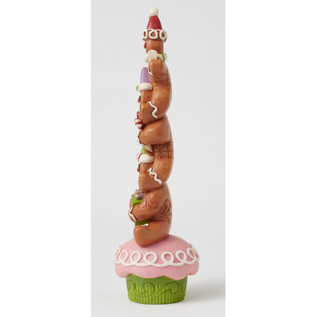 Jim Shore Jim Shore Gingerbread Christmas Stacked Figurine