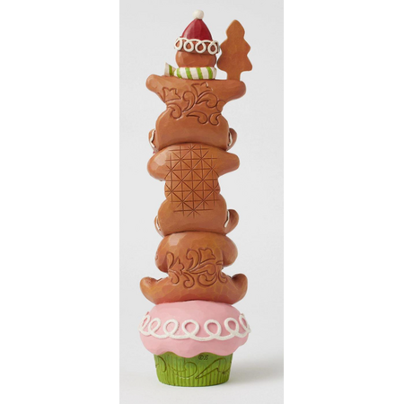 Jim Shore Jim Shore Gingerbread Christmas Stacked Figurine