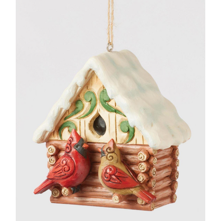 Jim Shore Jim Shore Christmas at the Lodge Cabin Ornament