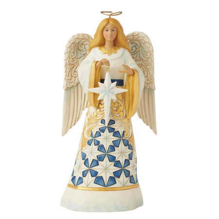 Jim Shore Jim Shore Blue & Gold Angel Figurine