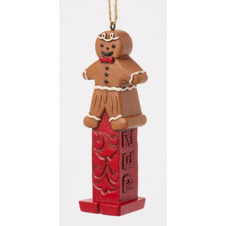 Jim Shore Jim Shore Gingerbread Man PEZ Ornament