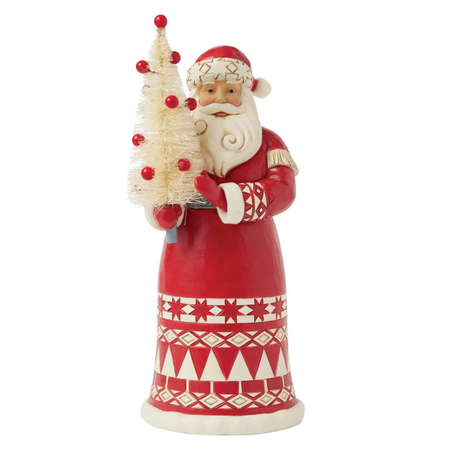 Jim Shore Jim Shore Nordic Noel Santa Sisal Tree Figurine