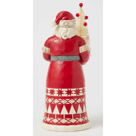 Jim Shore Jim Shore Nordic Noel Santa Sisal Tree Figurine