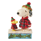 Jim Shore Jim Shore Snoopy & Woodstock Puffer Figurine