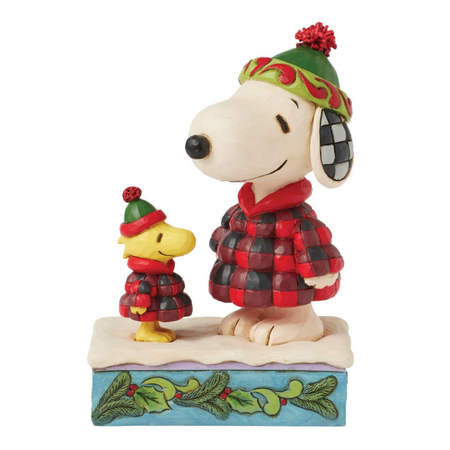 Jim Shore Jim Shore Snoopy & Woodstock Puffer Figurine
