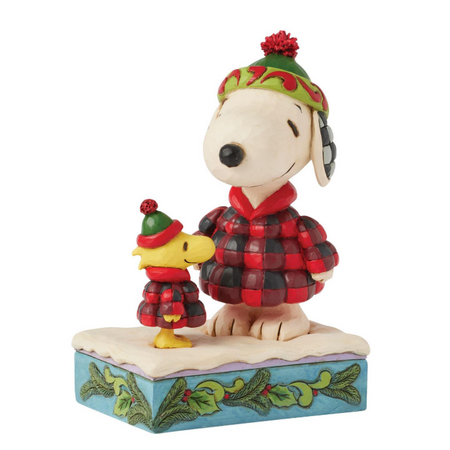 Jim Shore Jim Shore Snoopy & Woodstock Puffer Figurine