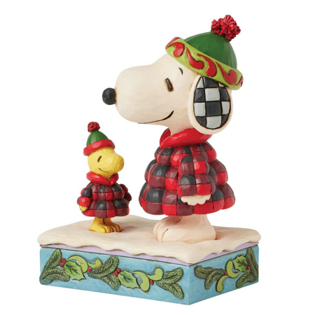 Jim Shore Jim Shore Snoopy & Woodstock Puffer Figurine