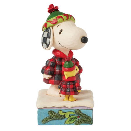 Jim Shore Jim Shore Snoopy & Woodstock Puffer Figurine