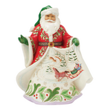 Jim Shore Jim Shore Santa Winter Scene Musical Figurine