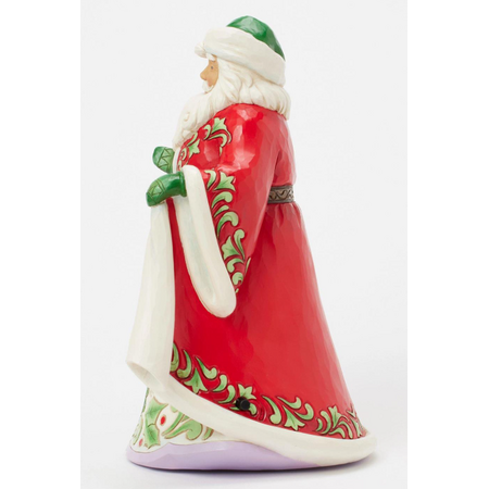 Jim Shore Jim Shore Santa Winter Scene Musical Figurine
