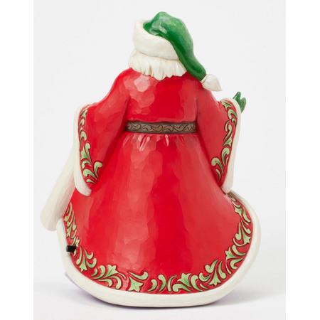 Jim Shore Jim Shore Santa Winter Scene Musical Figurine